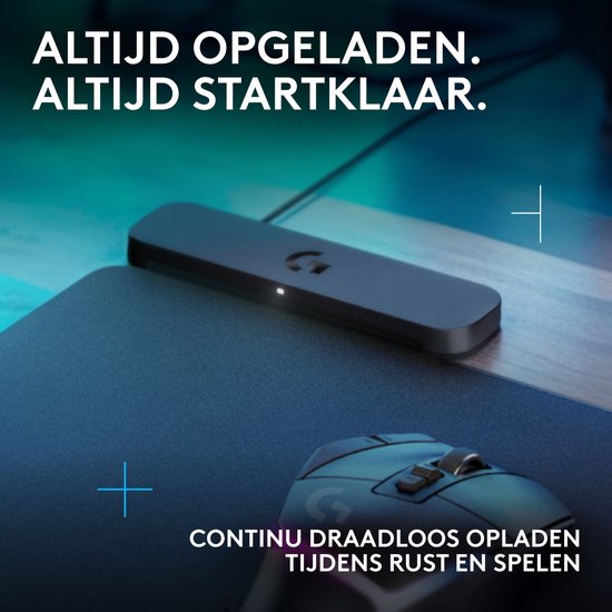 Logitech G Powerplay 2 - Tapis de souris et station de chargement sans fil - Noir
