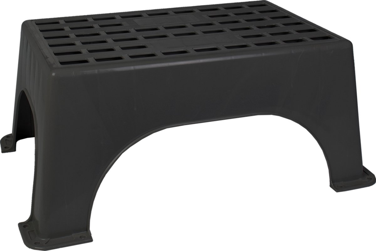 Milenco MGI Single Step Opstap - Zwart