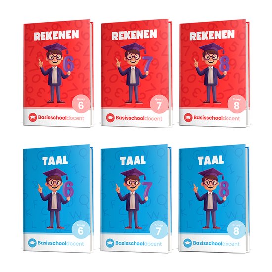Rekenen en Taal Groep 6 t/m 8 - Bovenbouw Pakket - Ter voorb ... - cover