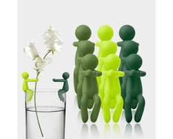 9 stuks - Plant Propagation Partner - Plant Stekkenstandaard Plant Ondersteuning - Leuke Plant Ondersteuning - Perfect voor Plantenkweekstation of Binnentuin - Drie Groene Kleuren