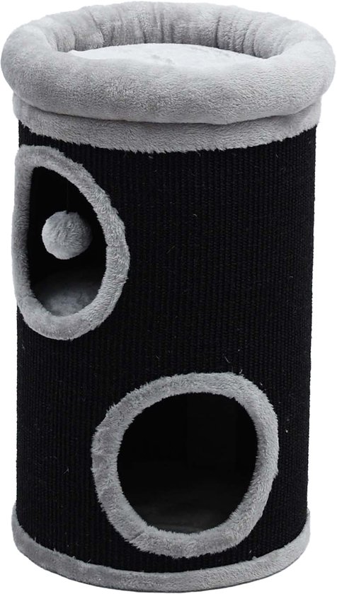 Boon klimton sisal 2 gaats zwart/grijs 66x38cm