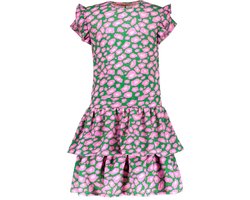 B.Nosy Y502-5809 Meisjes Jurk - Maat 134/140