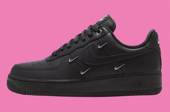 air force ones black swoosh