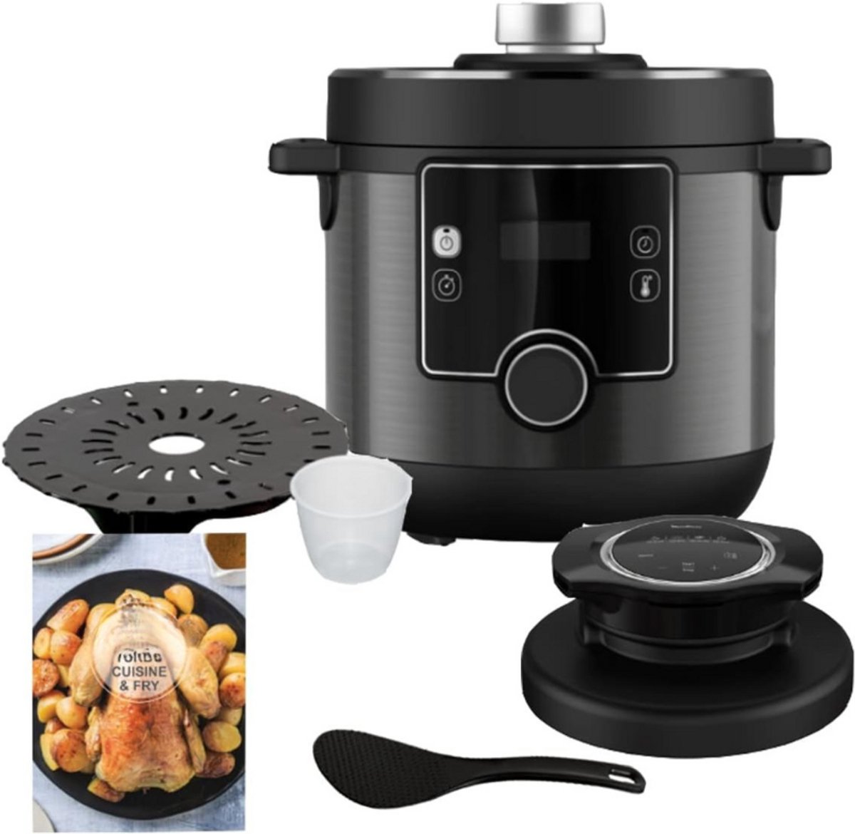 CE7788 Multicooker 15-in-1 1450W Zwart - afbeelding 3