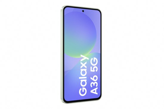 Samsung Galaxy A36 5G - Awesome Lime - 256GB opslag - 50MP camera 