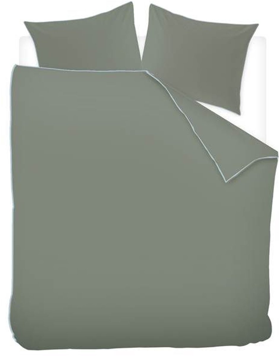 Ivorlyn Sommerset Dekbedovertrek - Lits-jumeaux - 240x200/220 cm - Khaki