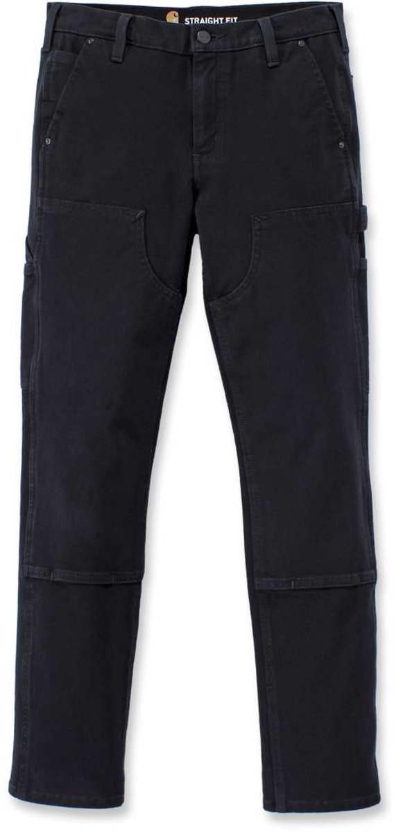 Carhartt Damesbroek van stretch-twill, Double Front Trousers Zwart