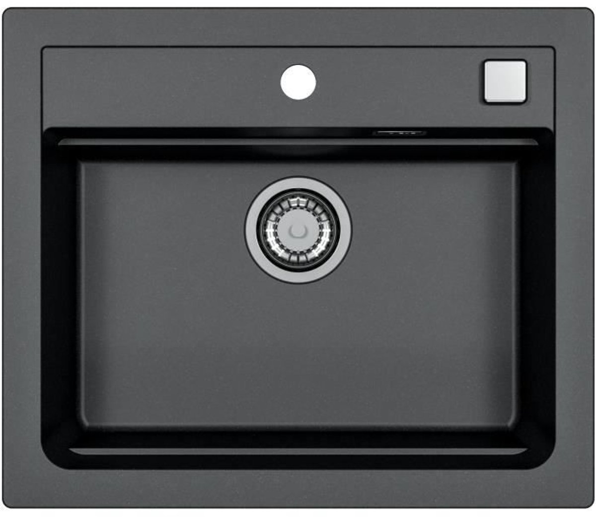 STRADOUR – ATROX+ – Keukenspoelbak – 59 x 50 cm – 1 bak