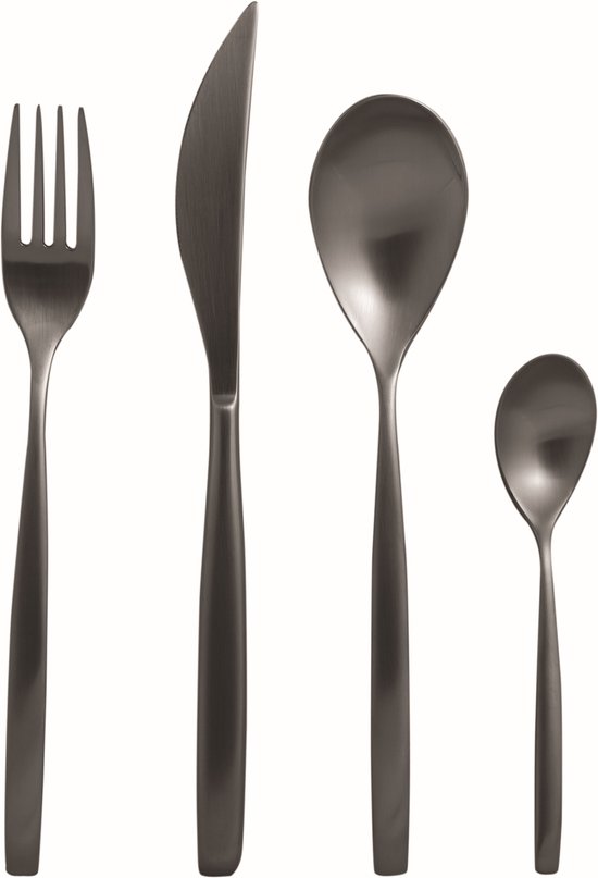 Mepra 'Stiria' 24-Piece Cutlery Flatware Set - Stainless Steel Silverware, Service For 6, Made In Italy - View #2