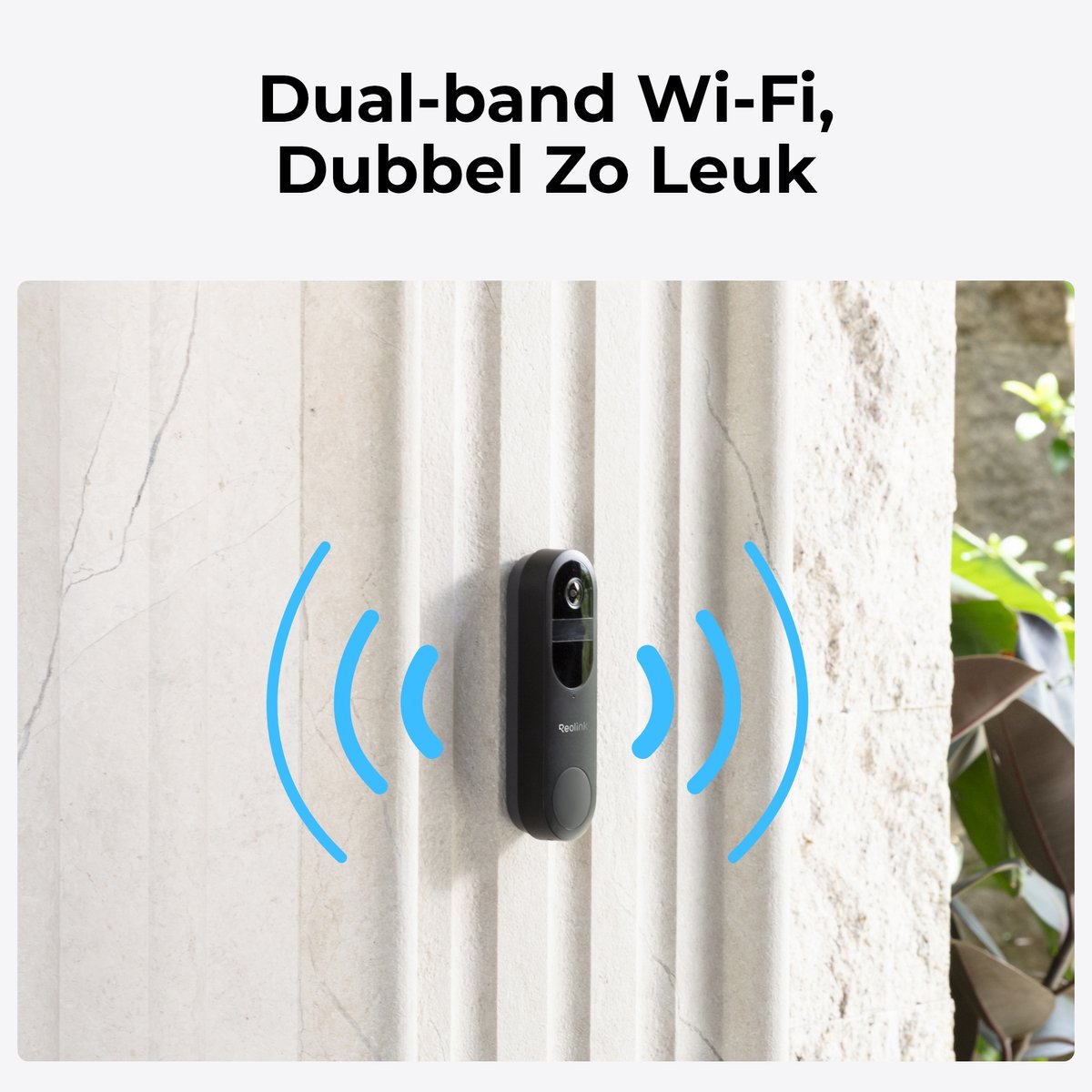 GESTECH Hoekmontagebeugel, 30/45 graden hoek, compatibel met Reolink videodeurbel 2K batterij alleen draadloos (zwart, TWIN PACK 30°/45