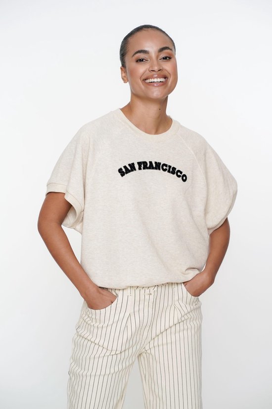 Pull Geisha San Francisco 52085 21 Sable/noir Femme Taille - S