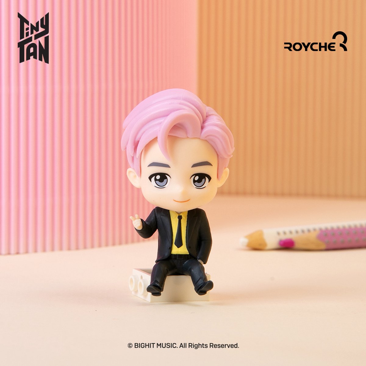 BTS TinyTAN RM - Monitorfiguur voor fans - Geïmporteerd uit Korea