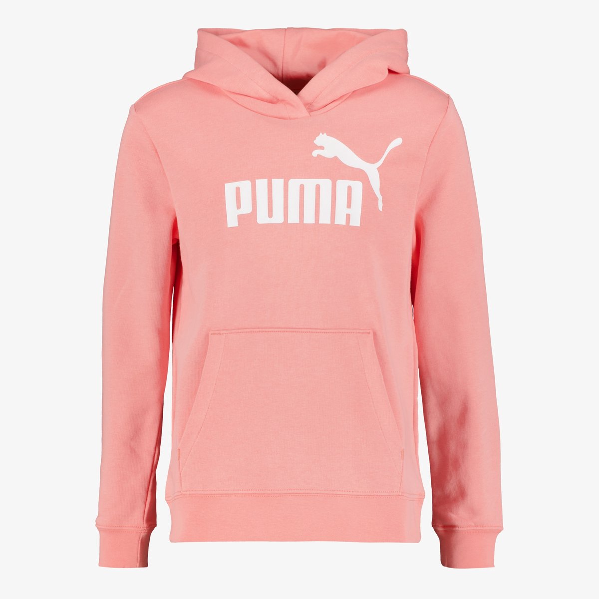 Puma ESS 2 Col Big Logo FL kinder hoodie Roze