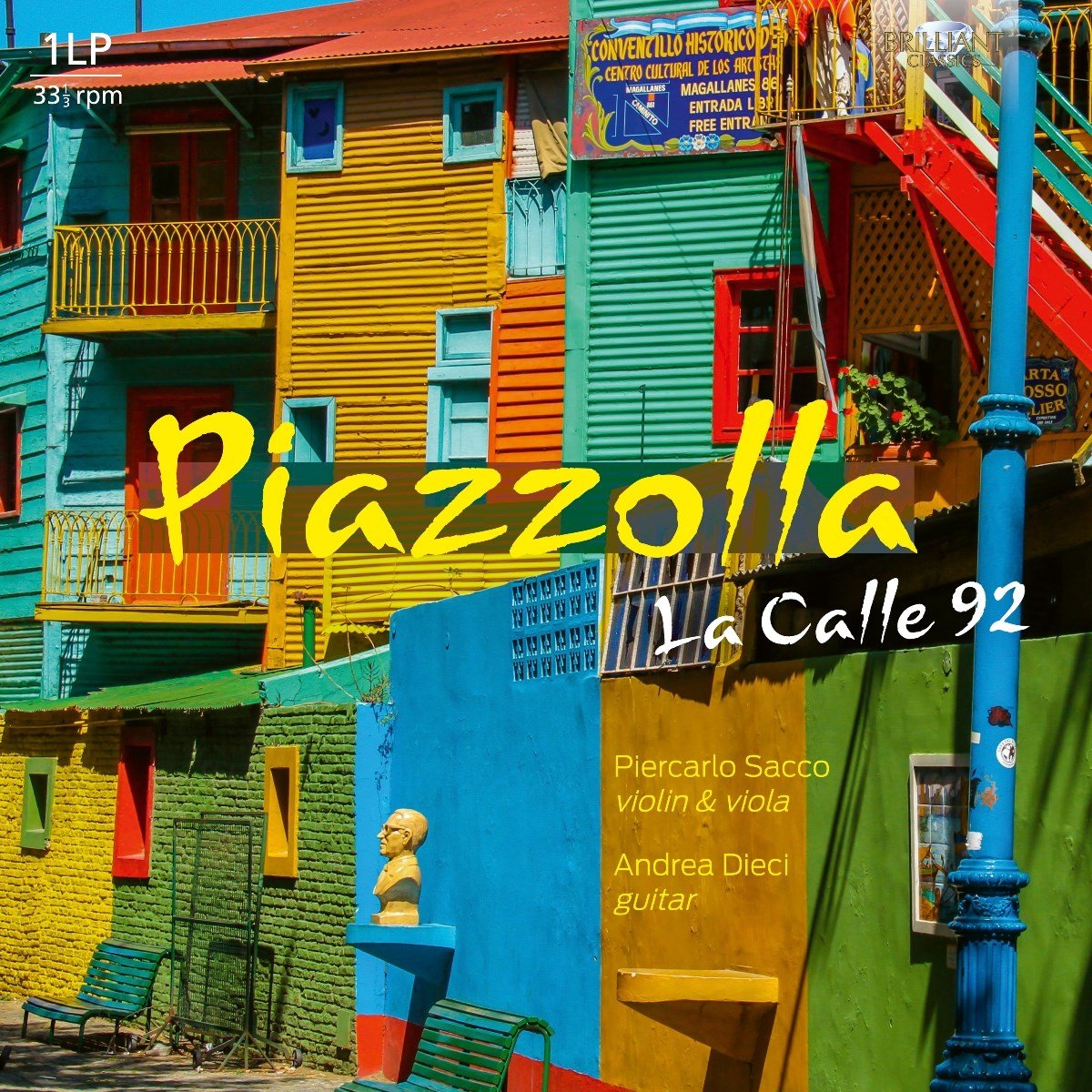 Piercarlo Sacco & Andrea Dieci - Piazzolla: La Calle 92 (LP)