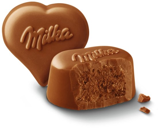 Milka I love Milka Chocolate Heart - Fête des Mères - 30 pralines - 165 grammes