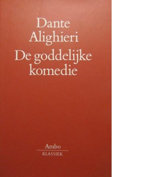 De goddelijke komedie - cover