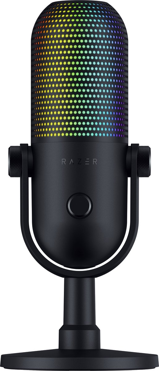 Razer Seiren V3 Chroma - USB Microfoon - Kabelgebonden Voet - Zwart