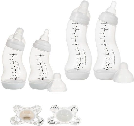 Difrax Newborn Baby Starter Pack Biberon et tétine