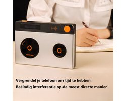 Mobiele telefoonkluis met tijdslotfunctie – perfect voor studeren of werken – geen afleiding, kan de concentratie effectief verbeteren