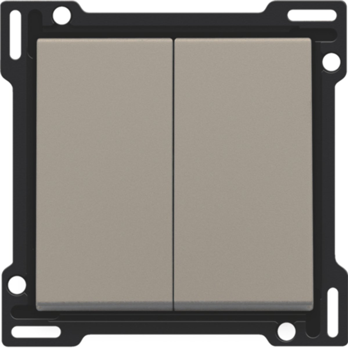 Niko Intense Bedieningselement/Centrale Plaat Schakelmateriaal - 123-61505 - E2MDN