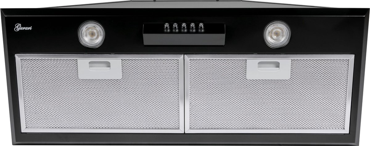 GURARI ventilatormodule GCH B 051 BL 70 N+Slang, inbouw Afzuigkap 70 cm, plafondkap, 1000m³/h,LED