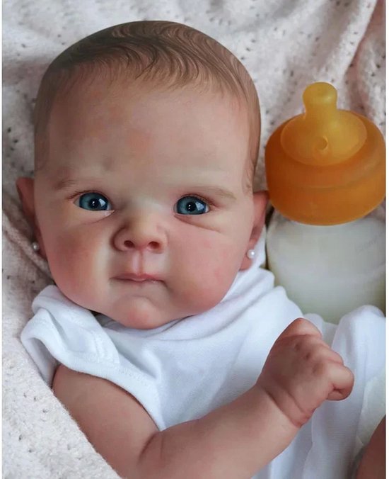 Anano Siliconen babypop, 50 cm, compleet lichaam