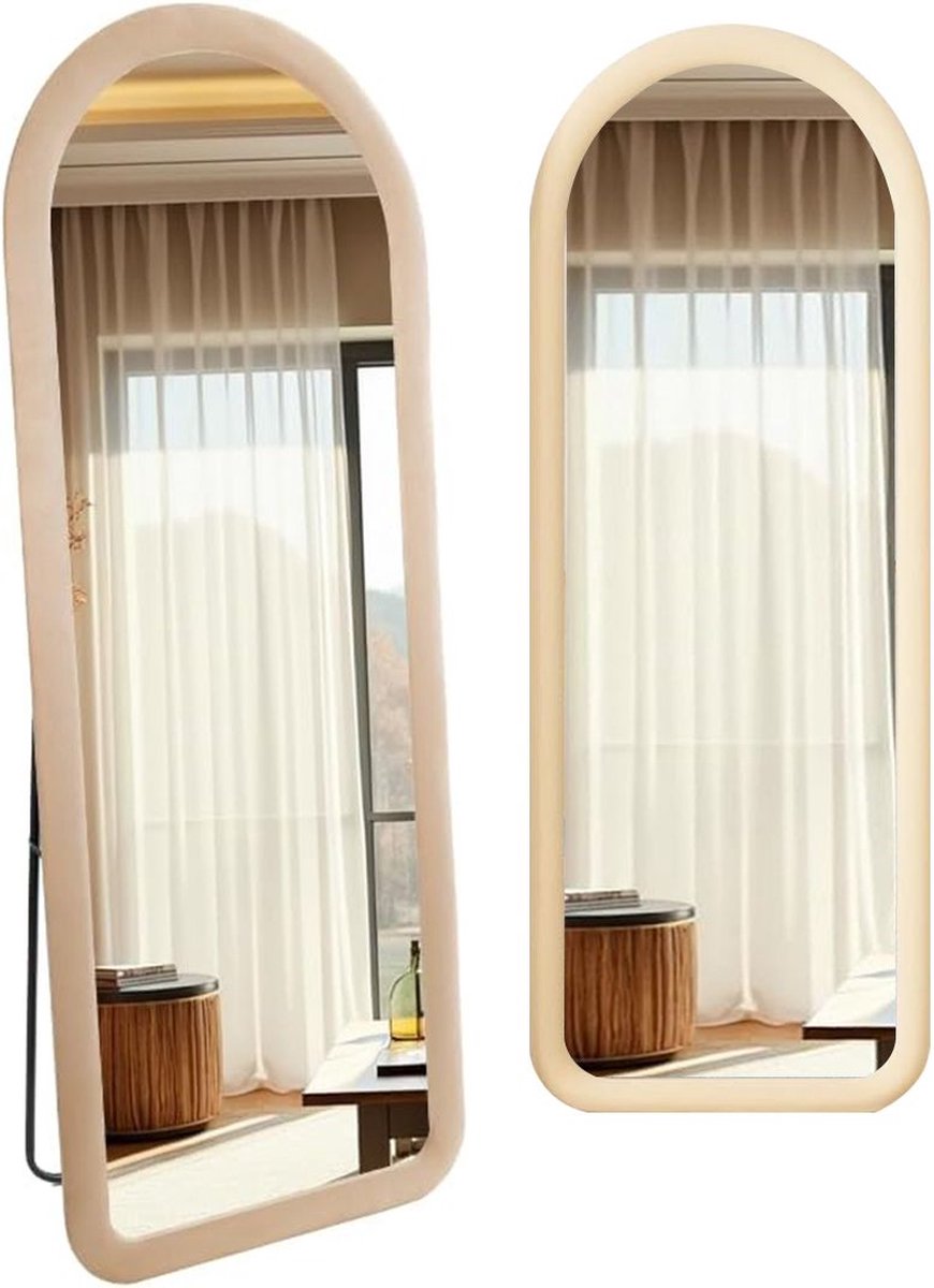 VELTRR® Passpiegel Staand - Slaapkamer Spiegel - Wandspiegel