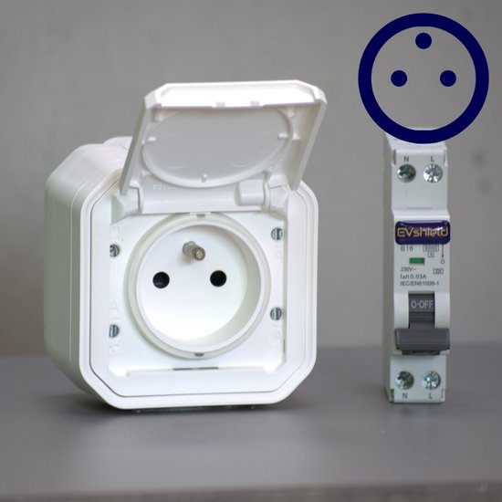 EVshield Power-pack - Penaarde Type-E - 3kW | bol