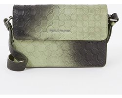 Daily Paper Meru Crossbodytas - Kunstleer (PU) - Schoudertas met Monogram - Groen