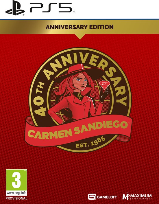 Carmen Sandiego 40th Anniversary – PS5
