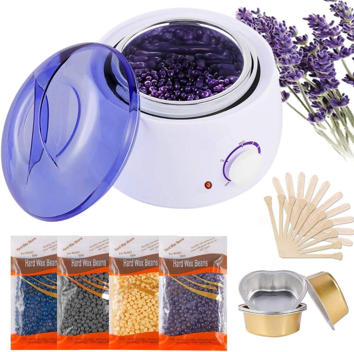 ApexArte® Wax Apparaat - Ontharingsapparaat - Wax Heater - Wit