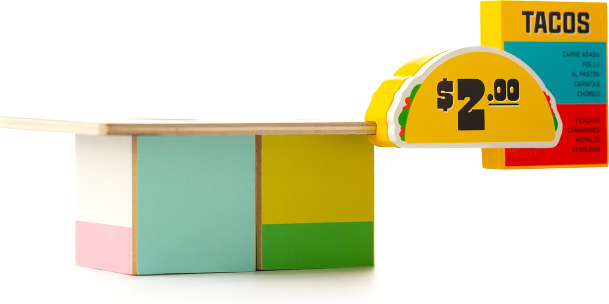 Candylab Toys - Taco Van - Houten snacktent