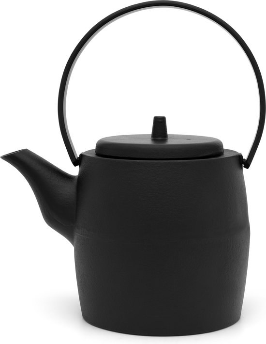 Theeset Bredemeijer Hubei Zwart 1,2L (3-Delig) | Kookexpert