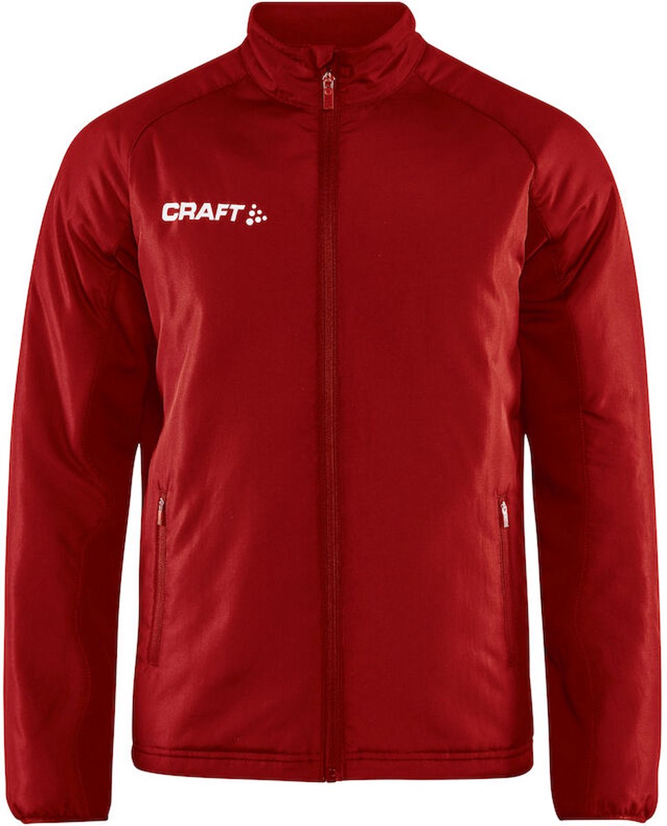 Craft Jacket Warm Jr 1909085 Bright /140 Rood