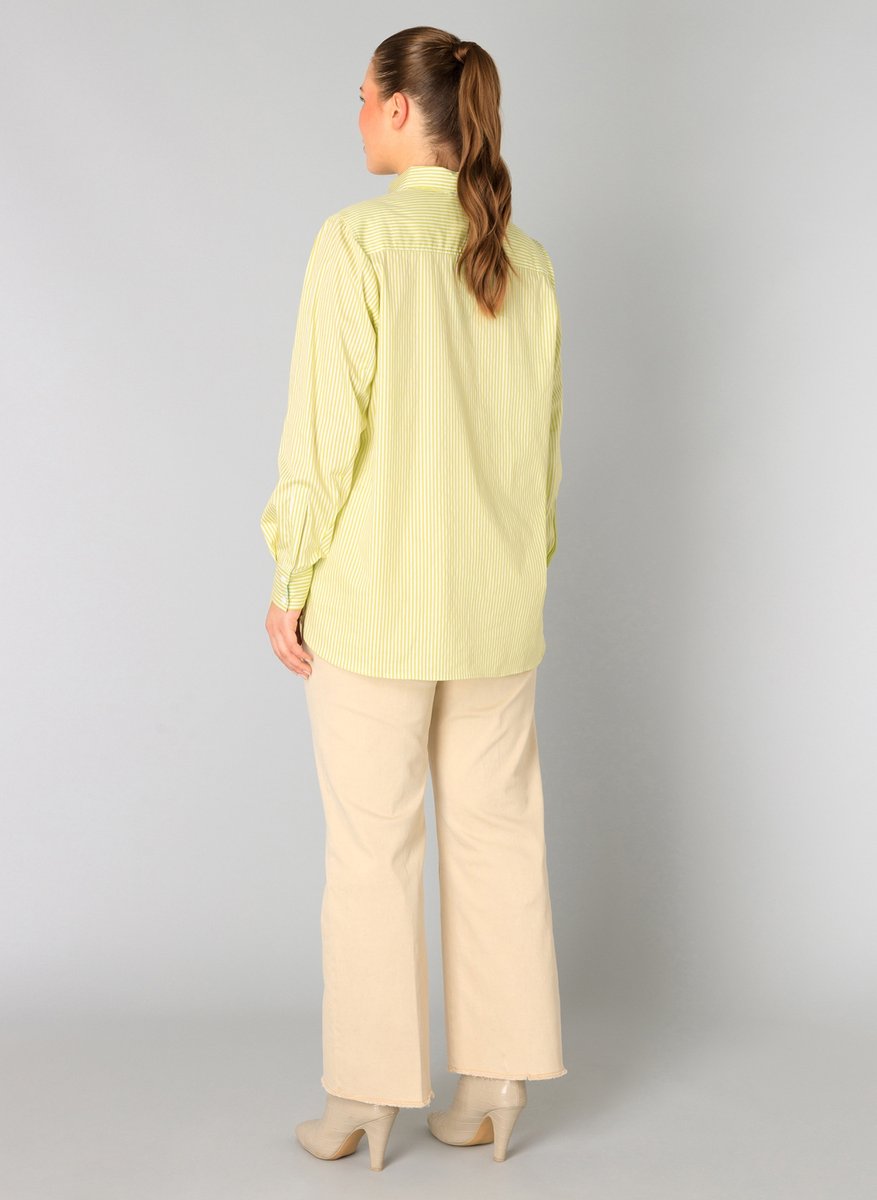 YESTA Vaishnavi Tops - Off White/Citric Gre - maat X-0(44)