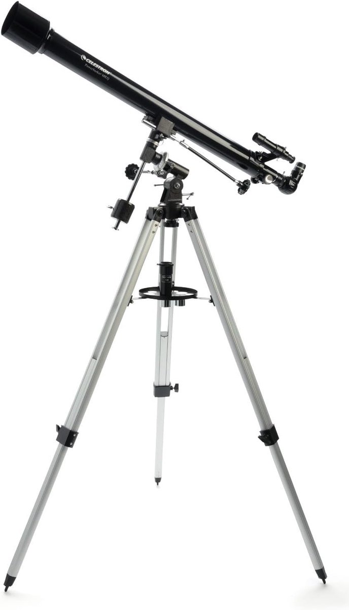 PowerSeeker 60EQ Refractor Telescoop - 60 mm Diafragma met Aluminium Statief
