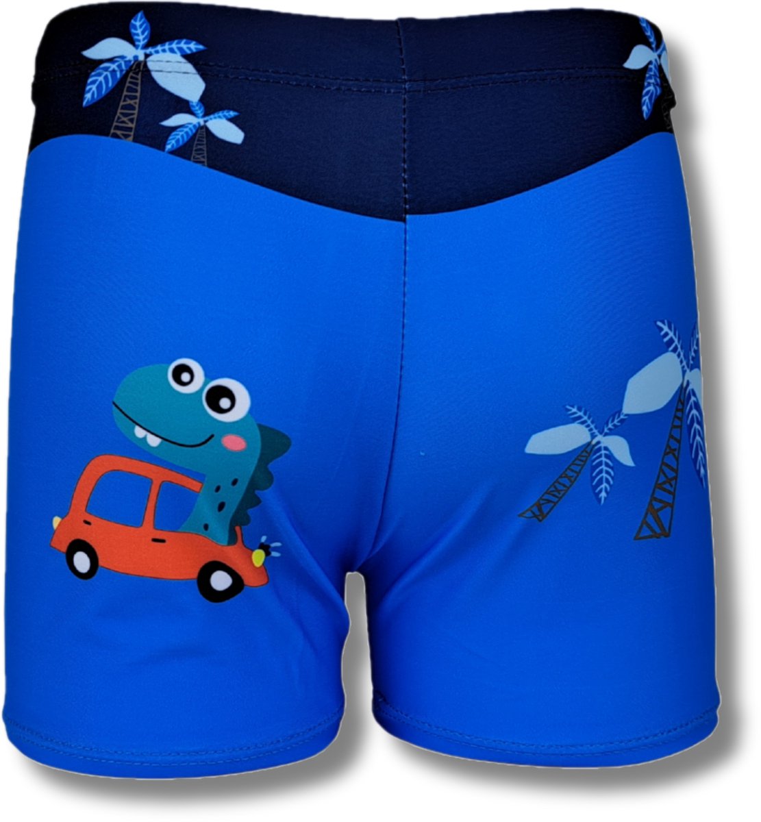 NiSy.nl Dino in Auto Zwembroek | Zwemshort | Jongens | — afbeelding 2