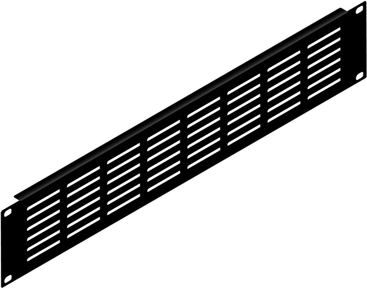 Penn Elcom R1279/2Uk frontplaat, ventilatie ( 8 x 5 gaten), omgezet, 2 HE