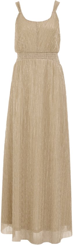 WE Fashion Dames Maxi jurk met glittergaren