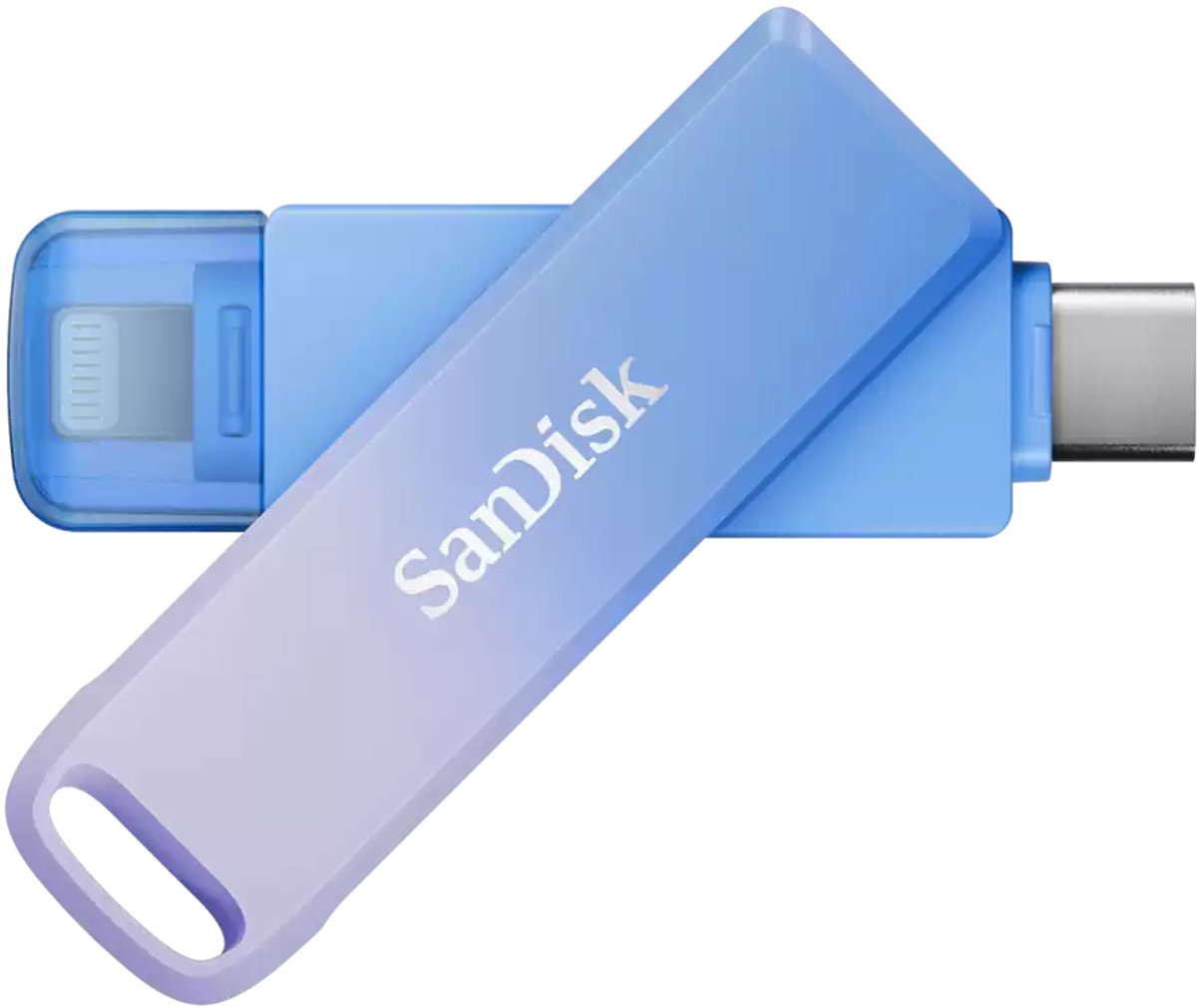 SanDisk Creator Phone Drive USB flash drive 128 GB USB Type-C / Lightning 3.2 Gen 1 (3.1 Gen 1) Blau