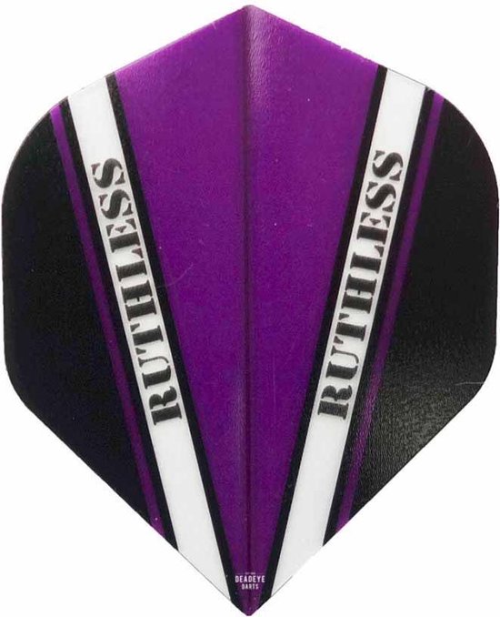 ABC Darts Dart Flights Ruthless Vision V Paars 10 sets (30 stuks