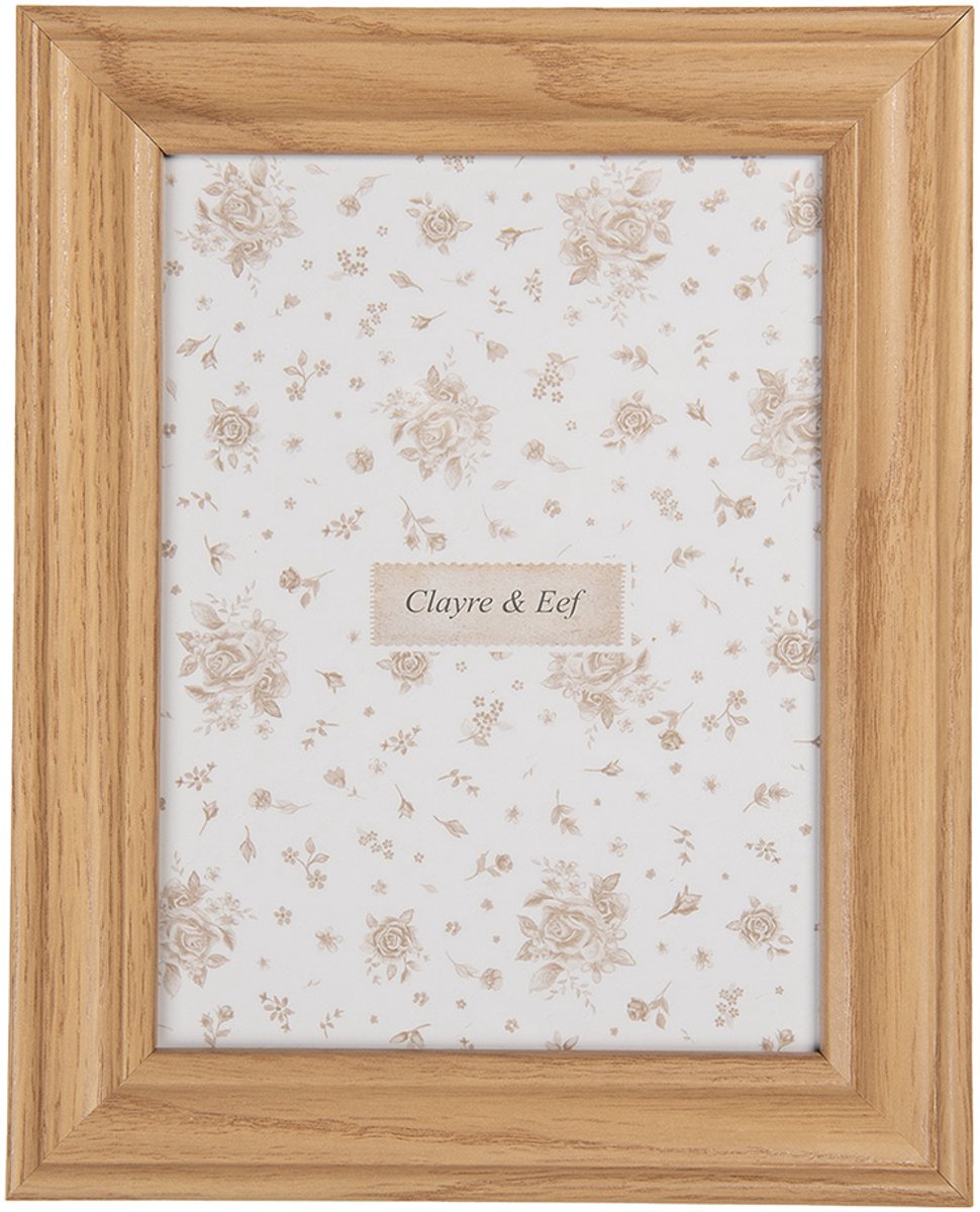 Clayre & Eef Fotolijst 10x15 cm Bruin MDF