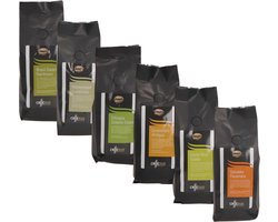 Proefpakket Single Origins Koffiebonen - 6 x 250 gram