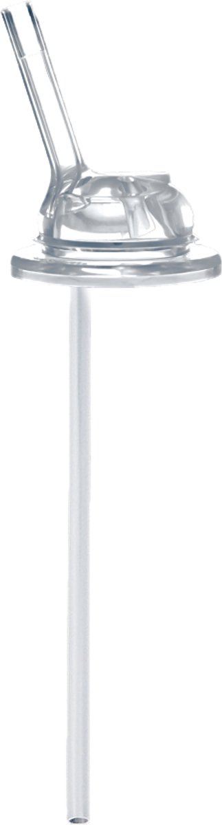 Pura Rietjesfles Kiddo Free-Flow 325 ml - Drinkfles - Bidon - Plasticvrij - Vaatwasserbestendig - Op 2 Manieren te Gebruiken - Inclusief Siliconen Rietje, Reisdop, Sleeve en Reinigingsborsteltje - Top is Verwisselbaar - Veelzijdig - Moss van Pura — afbeelding 2