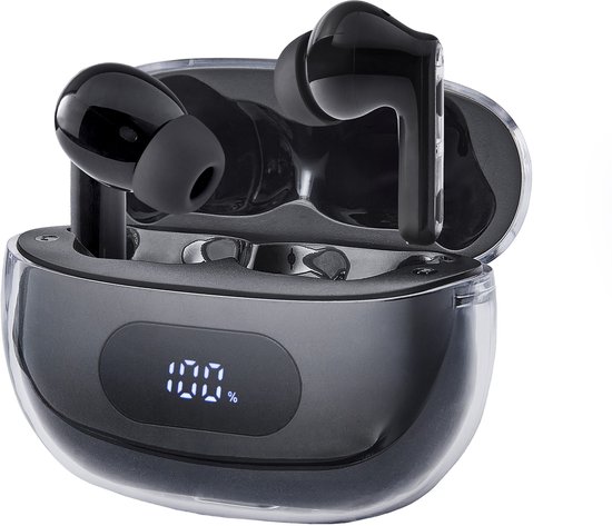 Intenso O400HA Over-Ear Hoofdtelefoon, hybride actieve ruisonderdrukking, tot 75 uur looptijd en Bluetooth 5.3, met muziekmodus, transparantiemodus en snelle oplaadtijd, zwart Intenso O400HA Over-Ear Hoofdtelefoon, hybride actieve ruisonderdrukking, tot 75 uur looptijd en Bluetooth 5.3, met muziekmodus, transparantiemodus en snelle oplaadtijd, zwart