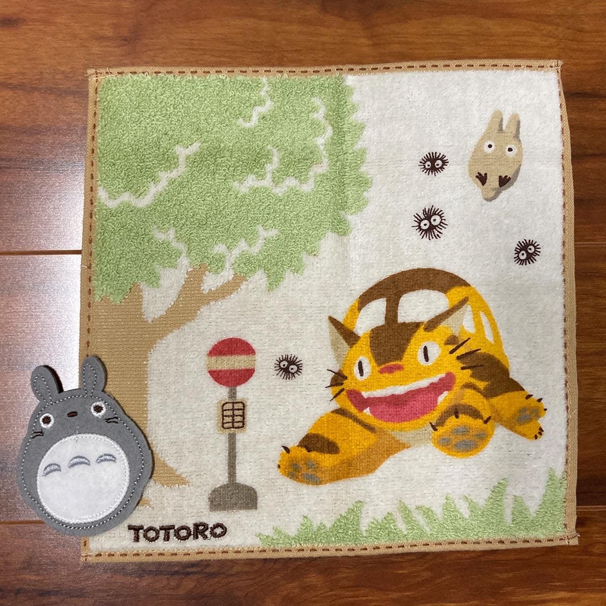 Marushin My Neighbor Totoro Mini Towel Bus Stop 25 x 25 cm Towels
