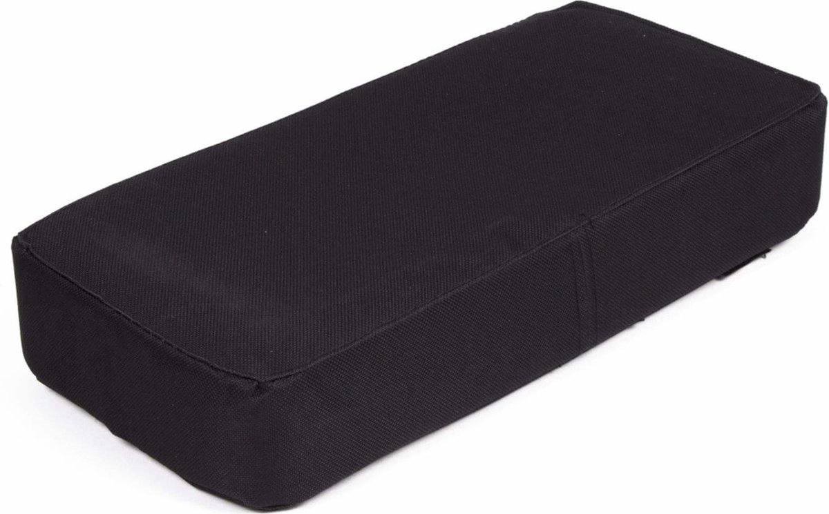 Lastpak Comfortabel bagagedragerkussen - zwart - 32 x 15 x 5 cm - duurzaam polyester