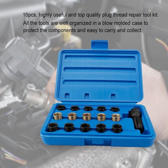 Kit de réparation du filetage de bougie HeliCoil M14x1.25 (outil professionnel