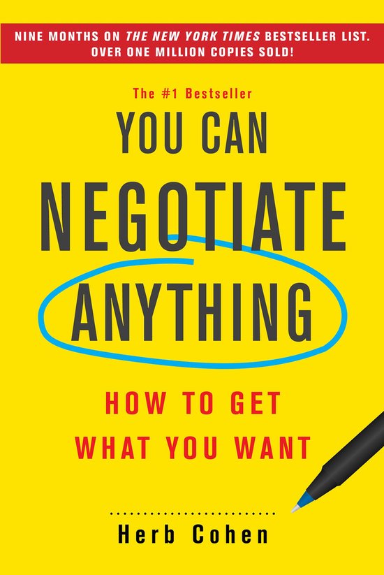 You Can Negotiate Anything - cover