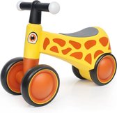 Bol.com Loopfiets voor Baby's - 1 tot 3 jaar - LED lichten - Geel aanbieding